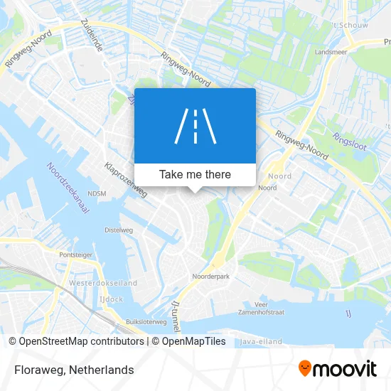Floraweg map