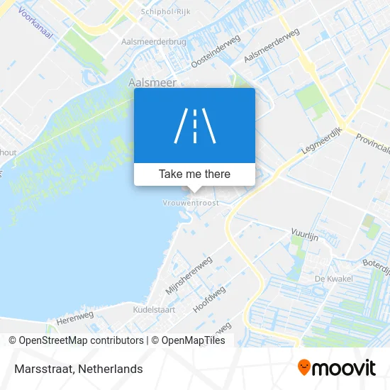 Marsstraat map