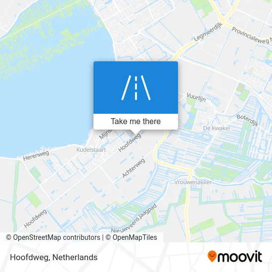 Hoofdweg map