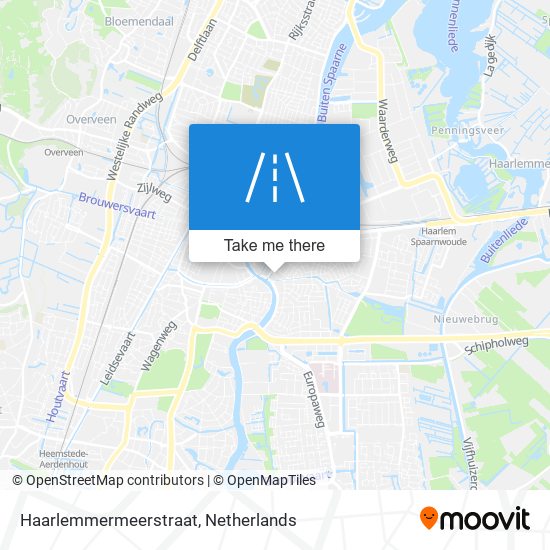 Haarlemmermeerstraat map