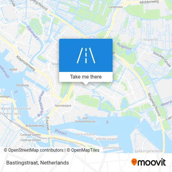 Bastingstraat map