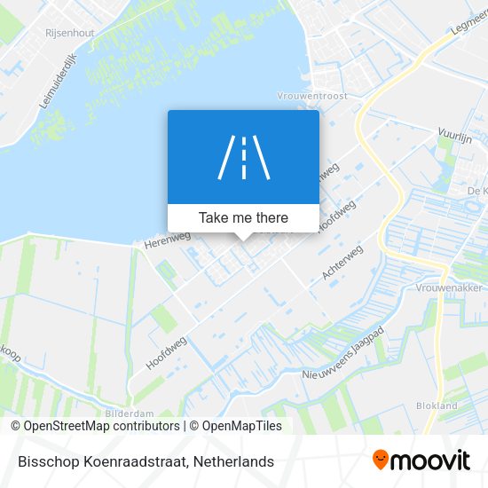 Bisschop Koenraadstraat map