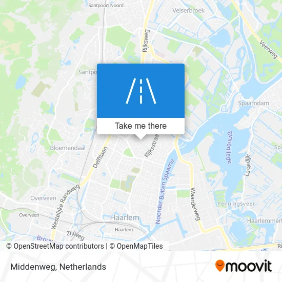Middenweg map