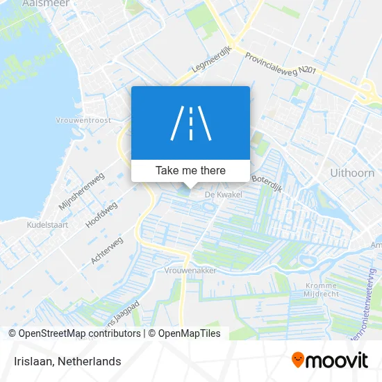 Irislaan map