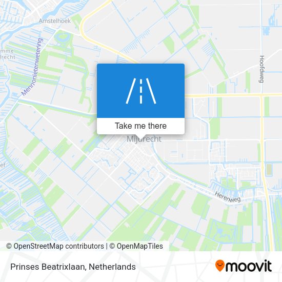 Prinses Beatrixlaan map