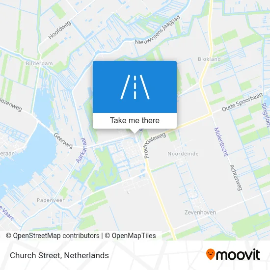 Kerkstraat map