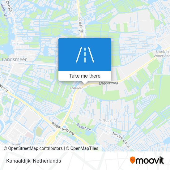 Kanaaldijk map