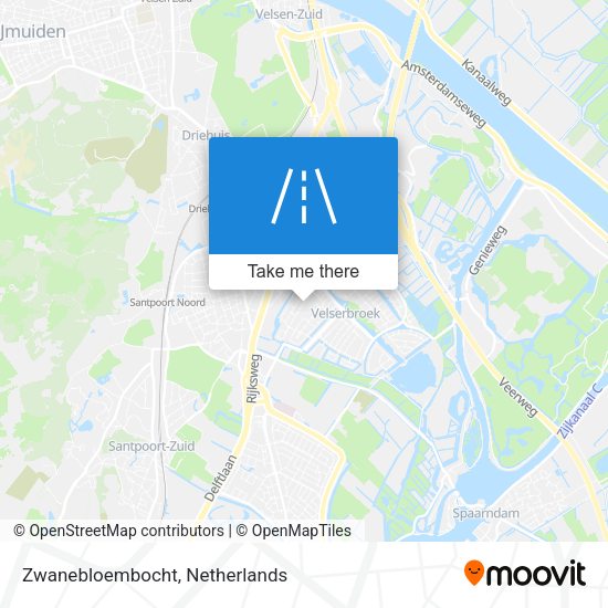 Zwanebloembocht map
