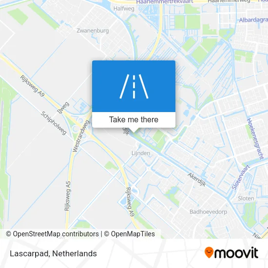 Lascarpad map
