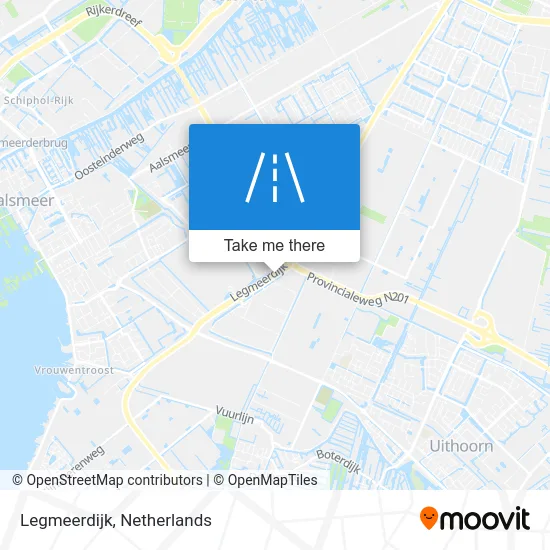 Legmeerdijk map