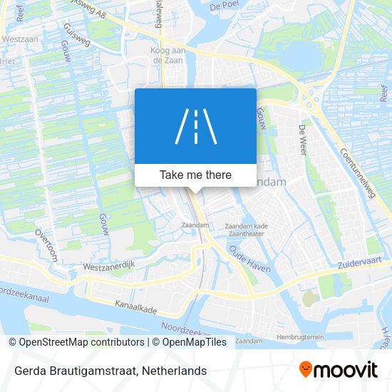 Gerda Brautigamstraat map