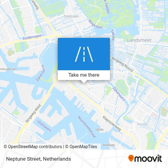Neptunusstraat map