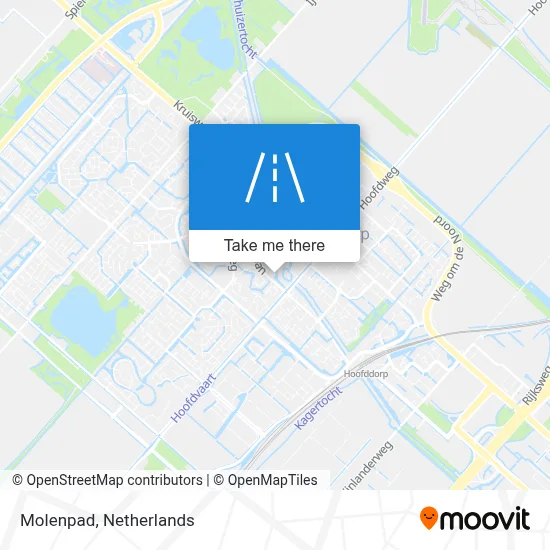 Molenpad map