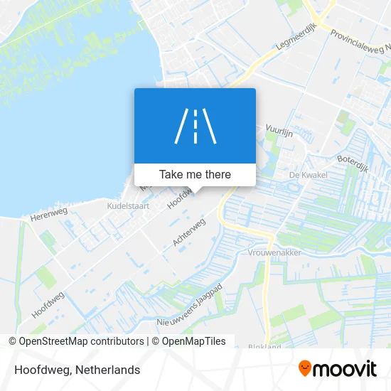 Hoofdweg map
