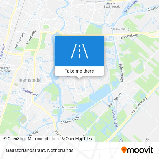 Gaasterlandstraat map