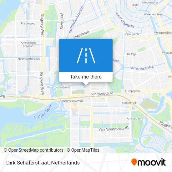 Dirk Schäferstraat map