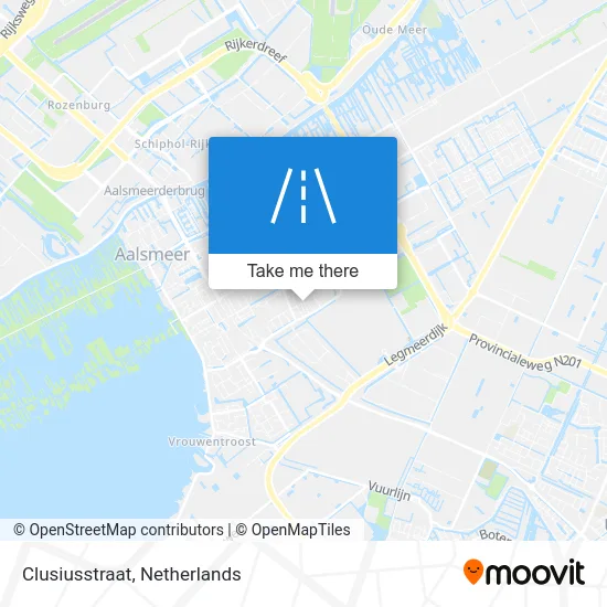 Clusiusstraat map