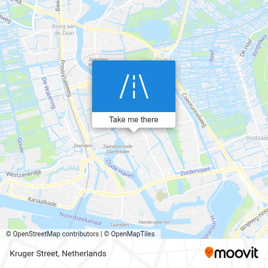 Krugerstraat map