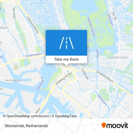 Westeinde map