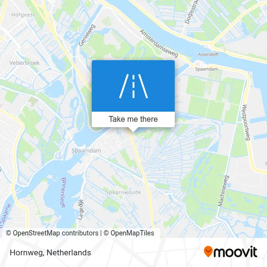 Hornweg map