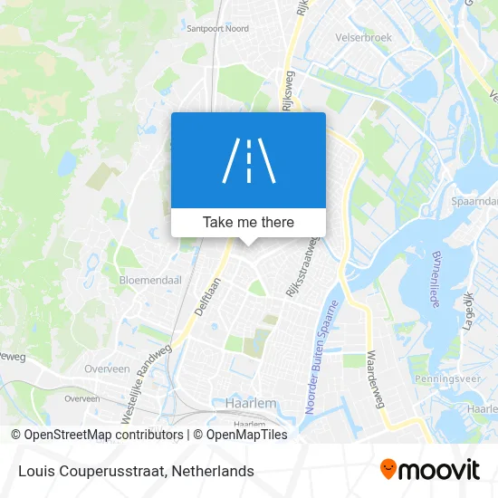Louis Couperusstraat map