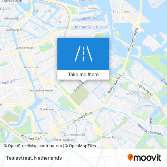 Teslastraat map