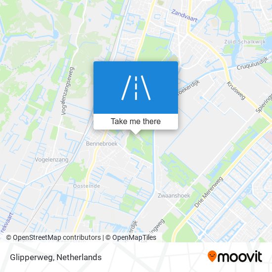 Glipperweg Karte