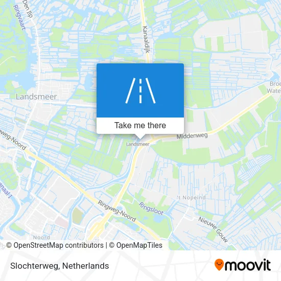 Slochterweg map