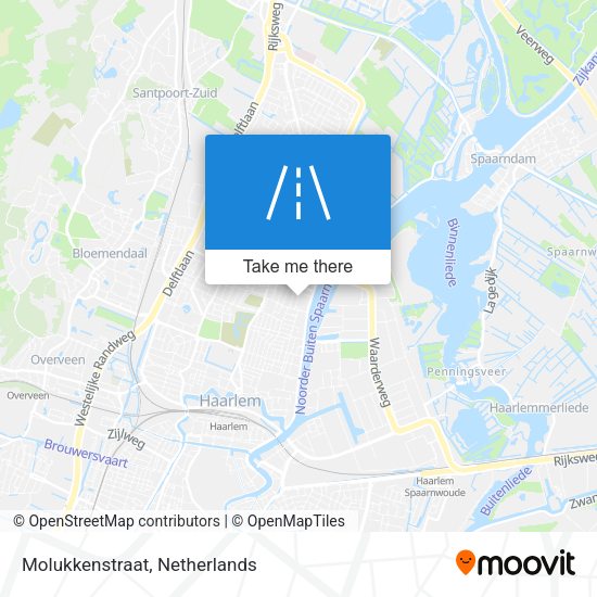 Molukkenstraat map