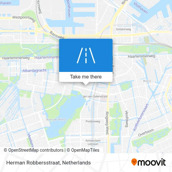 Herman Robbersstraat map