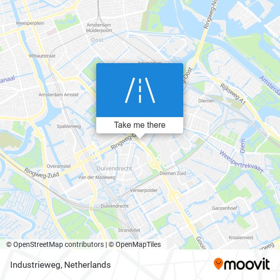 Industrieweg map