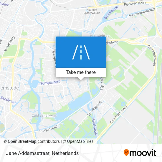 Jane Addamsstraat map