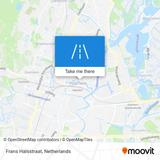 Frans Halsstraat map