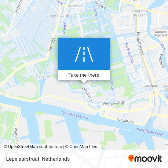 Lepelaarstraat map