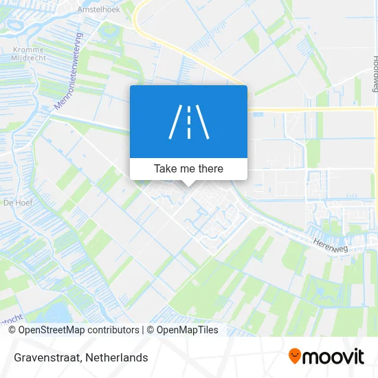 Gravenstraat map