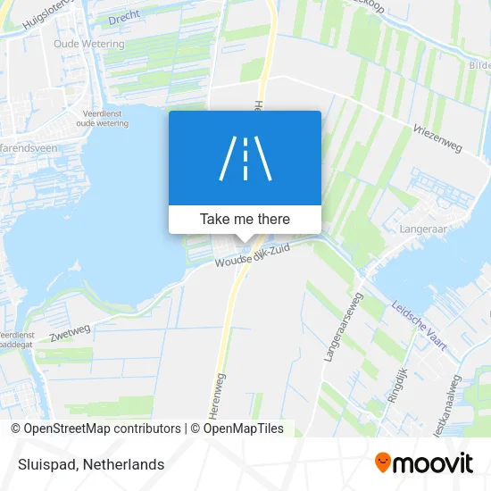 Sluispad map