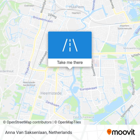 Anna Van Saksenlaan map