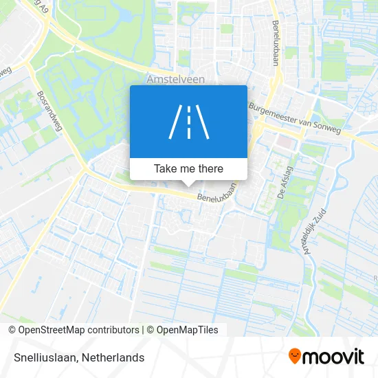 Snelliuslaan map