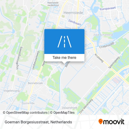 Goeman Borgesiusstraat map