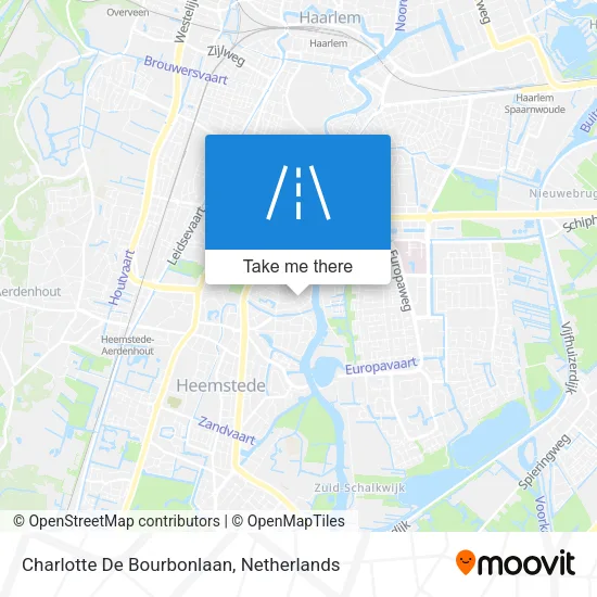 Charlotte De Bourbonlaan map