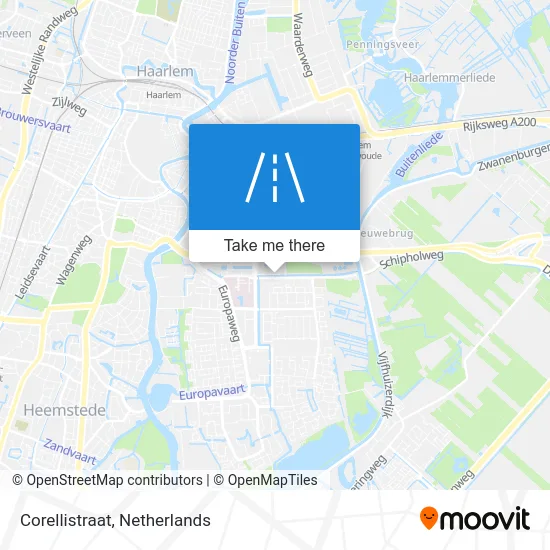 Corellistraat map