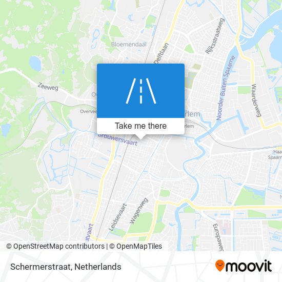 Schermerstraat map