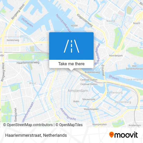 Haarlemmerstraat map