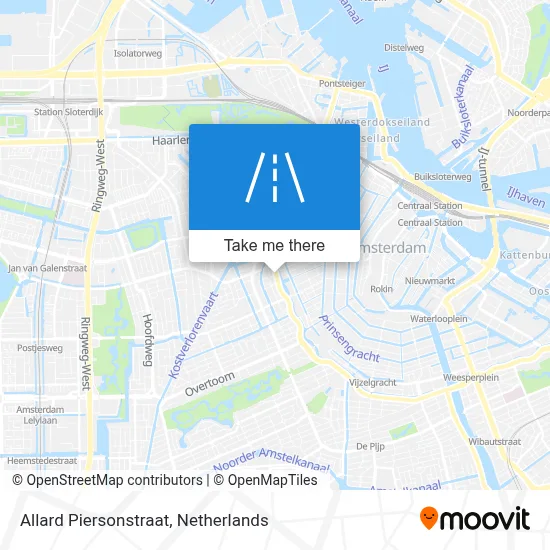 Allard Piersonstraat map