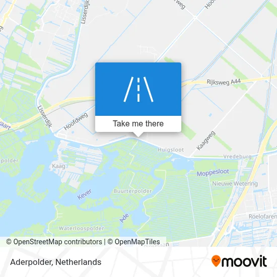 Aderpolder map