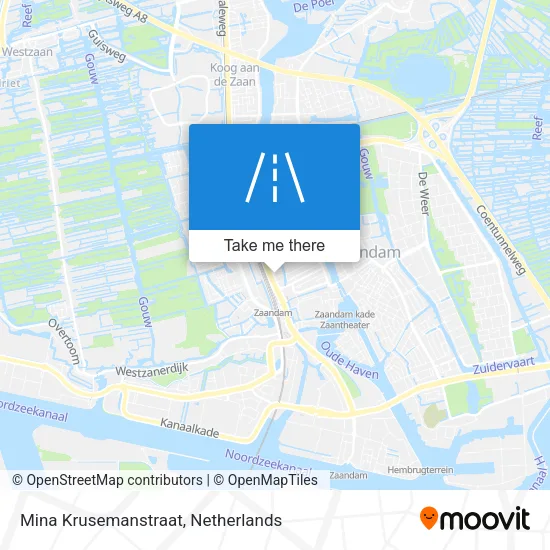 Mina Krusemanstraat map