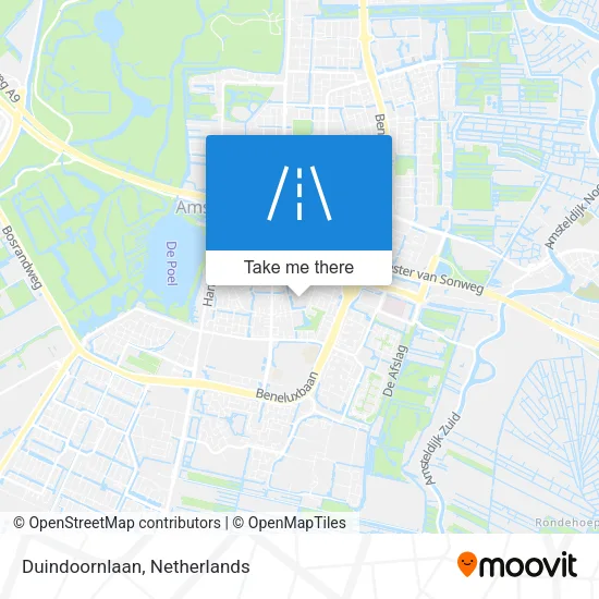 Duindoornlaan map