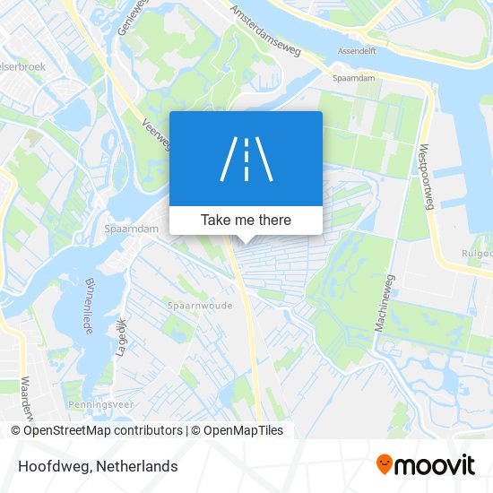 Hoofdweg map