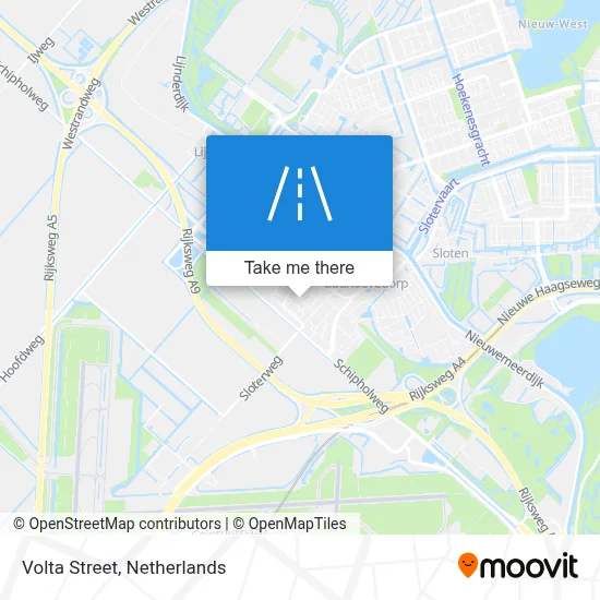 Voltastraat map