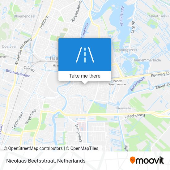 Nicolaas Beetsstraat map